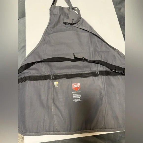 Gray Smart Apron Bib - Picture 5 of 6